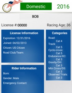 If you go with a paperless option, make sure you take a screenshot of your license from the app, especially if you'll be racing in remote areas.